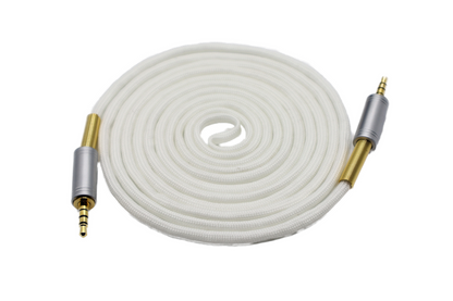 Paracord Audio Cable Glow Gold Plated
